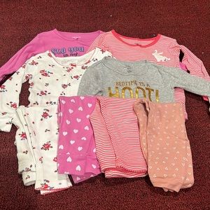 Carters pajama set bundle